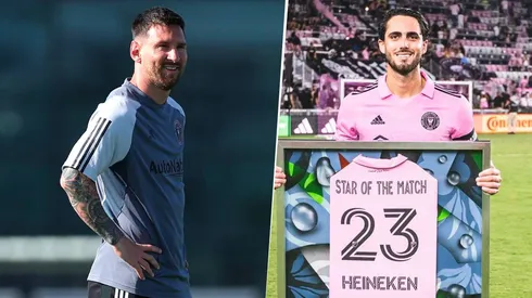 Lionel Messi auxilió a Leonardo Campana con entradas para su presentación en el Inter Miami. Getty Images.