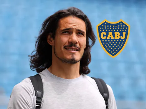 ¿Cerrado? El hermano de Cavani posteó una foto del delantero con la camiseta de Boca