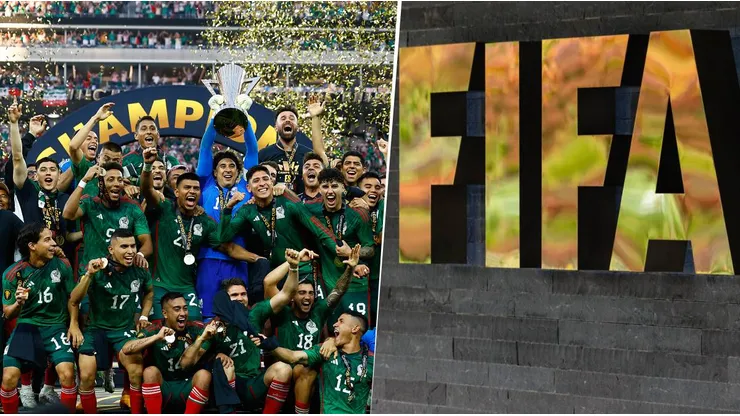 La Selección de México se ubica decimosegundo en el Ranking FIFA al coronarse en la Copa Oro de la Concacaf. Getty Images.