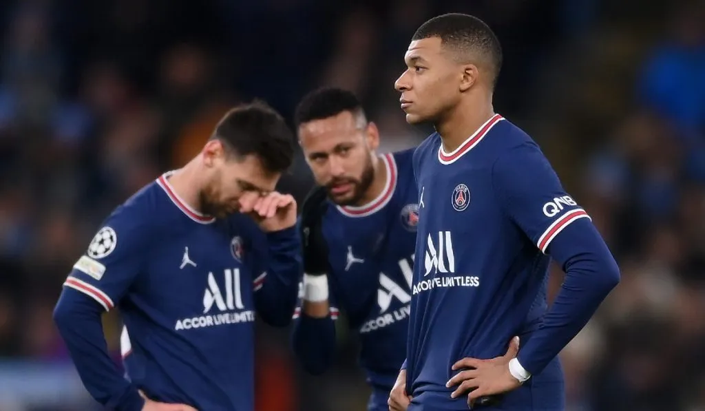 Neymar, Lionel Messi y Kylian Mbappé: Getty Images
