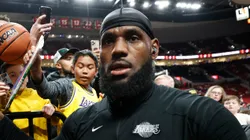 LeBron James, estrella de los Lakers.