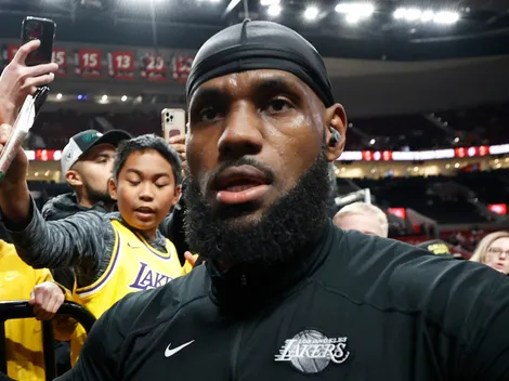 LeBron le besó la mano a una pequeña fan y el video llegó a 500.000 vistas