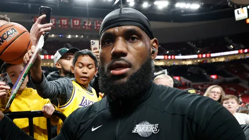 LeBron James, estrella de los Lakers.