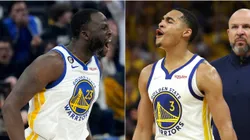 Draymond Green y Jordan Poole.