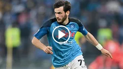 La figura de Napoli, Khvicha Kvaratskhelia, preparado para una nueva temporada.