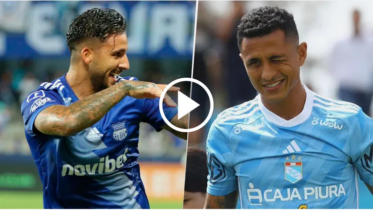 Emelec vs. Cristal por la Copa Sudamericana 2023.