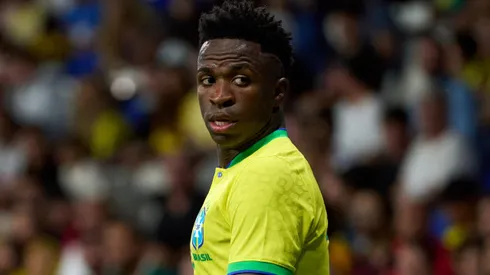 Vinícius Júnior, nuevamente en la polémica, esta vez por los requisitos que impuso a las invitadas a su cumpleaños. Getty Images.