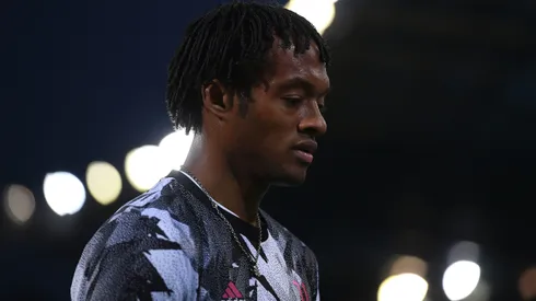 Los ultras del Inter de Milán le dedicaron unas palabras intimidantes a Juan Cuadrado. Getty Images