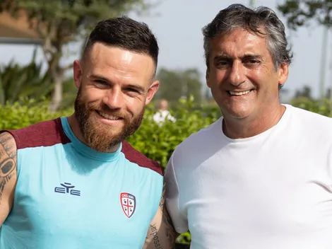 Francescoli se reunió con un ex Boca en Italia