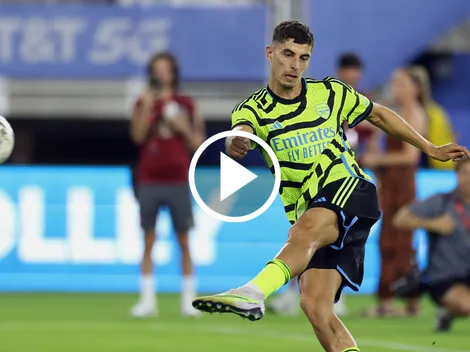 VIDEO | Havertz pasó vergüenza en el desafío de voleas de la MLS