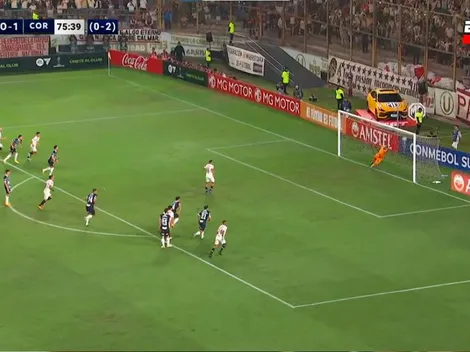 Gol de Orejas Flores y la "U" sueña