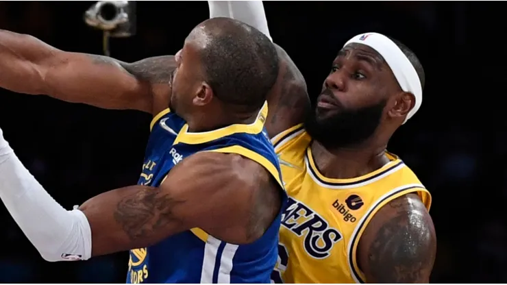 LeBron James vs. Golden State Warriors.