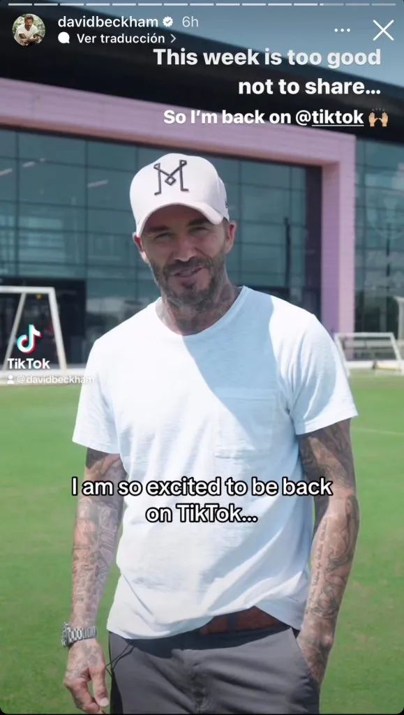 Anuncio de David Beckham (Foto: Instagram / @davidbeckham)