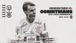 ¡Corinthians no quiere jugar contra Universitario de Deportes!