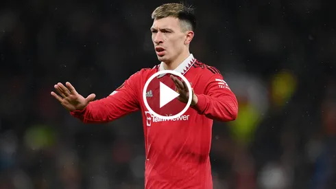 Lisandro Martínez suma minutos en el Manchester United.