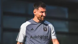 Inter Miami difundió las primeras imágenes de Lionel Messi entrenando bajo las órdenes de Gerardo Martino. @InterMiamiCF