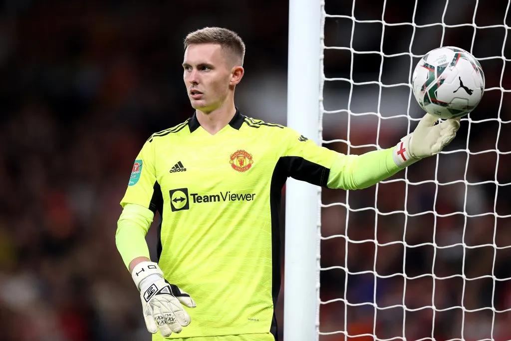Dean Henderson fue cedido al Nottnigham Forest y ahora se hará permanente el traspaso (Photo by Alex Pantling/Getty Images)