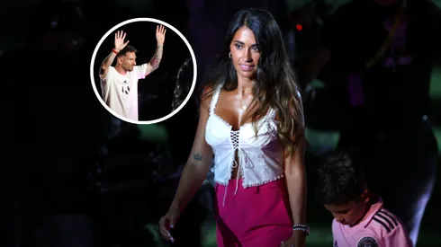 Antonela Roccuzzo se refirió al cariño con el que recibieron a Lionel Messi en el Inter Miami de la MLS. Getty Images.
