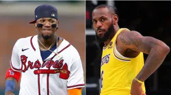 Ronald Acuña Jr. y LeBron James.