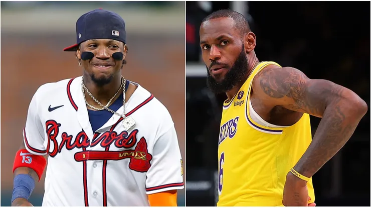 Ronald Acuña Jr. y LeBron James.