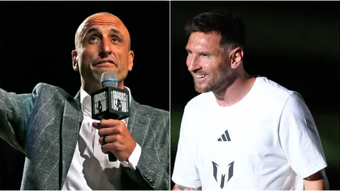 Emanuel Ginóbili y Lionel Messi.