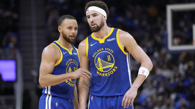 Stephen Curry y Klay Thompson son las dos estrellas de Golden State Warriors.
