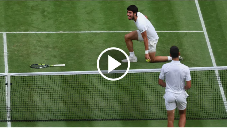 Wimbledon multó a Djokovic por repudiable acción contra Alcaraz