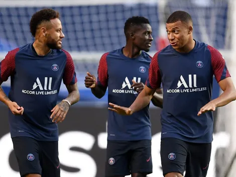 ¿Dejaron los rencores de lado? Neymar y Mbappé a los abrazos en el reencuentro en PSG