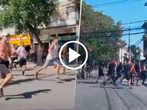 Graves incidentes entre los hinchas de Flamengo y Fluminense