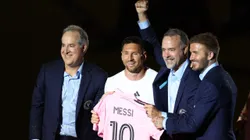 Lionel Messi podría llegar a jugar ocho partidos en su primer mes en el Inter Miami. Getty Images.