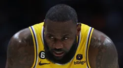 LeBron James con Los Angeles Lakers en la NBA 2023.