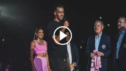 Busquets sacó a relucir su inglés en la presentación con Inter Miami