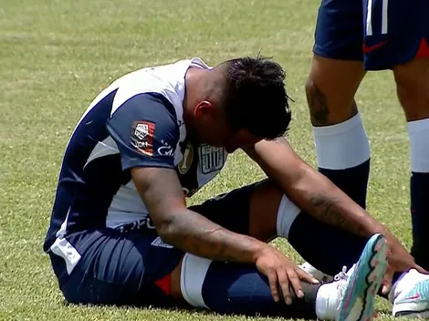 Se lesiona estrella de Alianza Lima