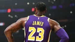 LeBron James, estrella de Los Angeles Lakers.