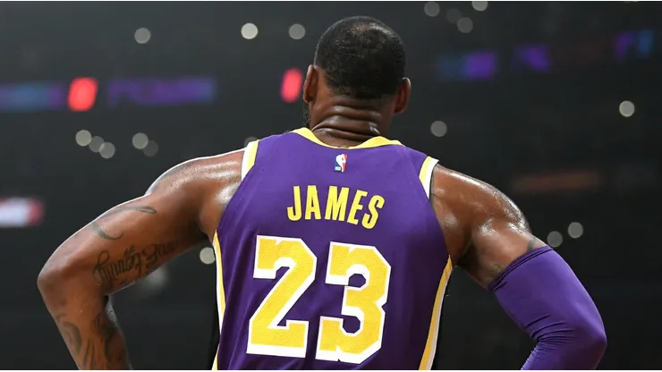 LeBron James, estrella de Los Angeles Lakers.