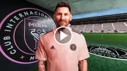 Lionel Messi es presentado en Inter Miami.