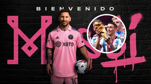 Ángel Di María dio su aprobación a la llegada de Lionel Messi al Inter Miami de la MLS de los Estados Unidos. @InterMiamiCF