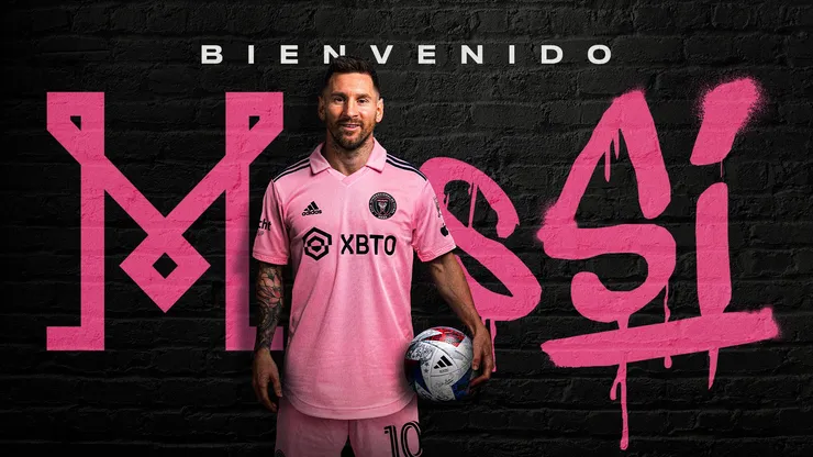 Messi, presentado oficialmente en Inter Miami.