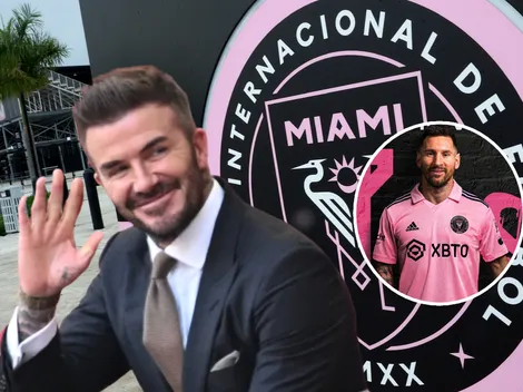 Beckham y una emotiva bienvenida a Messi