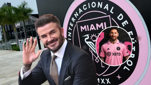 Beckham ya le dio la bienvenida a Messi a Inter Miami.