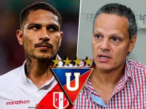 Pese a tener casi 40: directivo de LDU reveló por qué ficharon a Guerrero