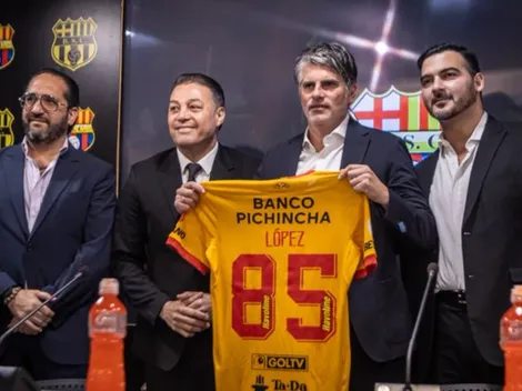 Esta fue la primera promesa de Diego López a la hinchada de Barcelona SC