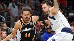 Trae Young y Luka Doncic