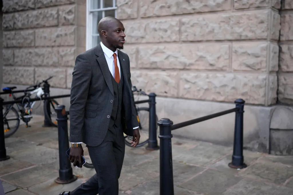 Benjamin Mendy fue absuelto de sus cargos (Photo by Christopher Furlong/Getty Images)
