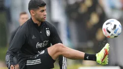 El Cuti Romero no perdona ni en los entrenamientos (Photo by Daniel Jayo/Getty Images)