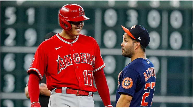 Shohei Ohtani y José Altuve