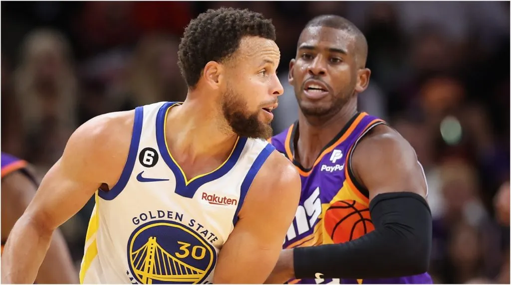 Stephen Curry y Chris Paul (Foto: Christian Petersen | Getty Images)