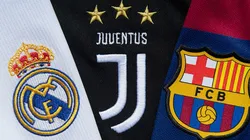 Real Madrid, Juventus y Barcelona.