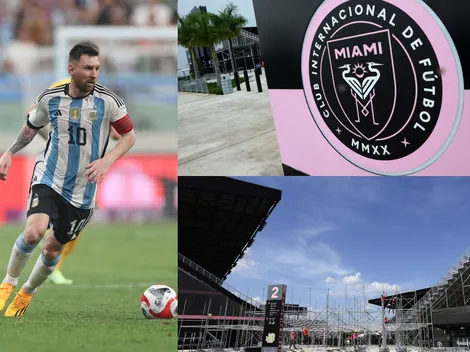 Messi ya modifica el estadio de Inter Miami