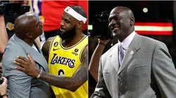 Magic Johnson, LeBron James y Michael Jordan.